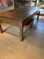 Antique French Fruitwood Coffee Table - Image 2