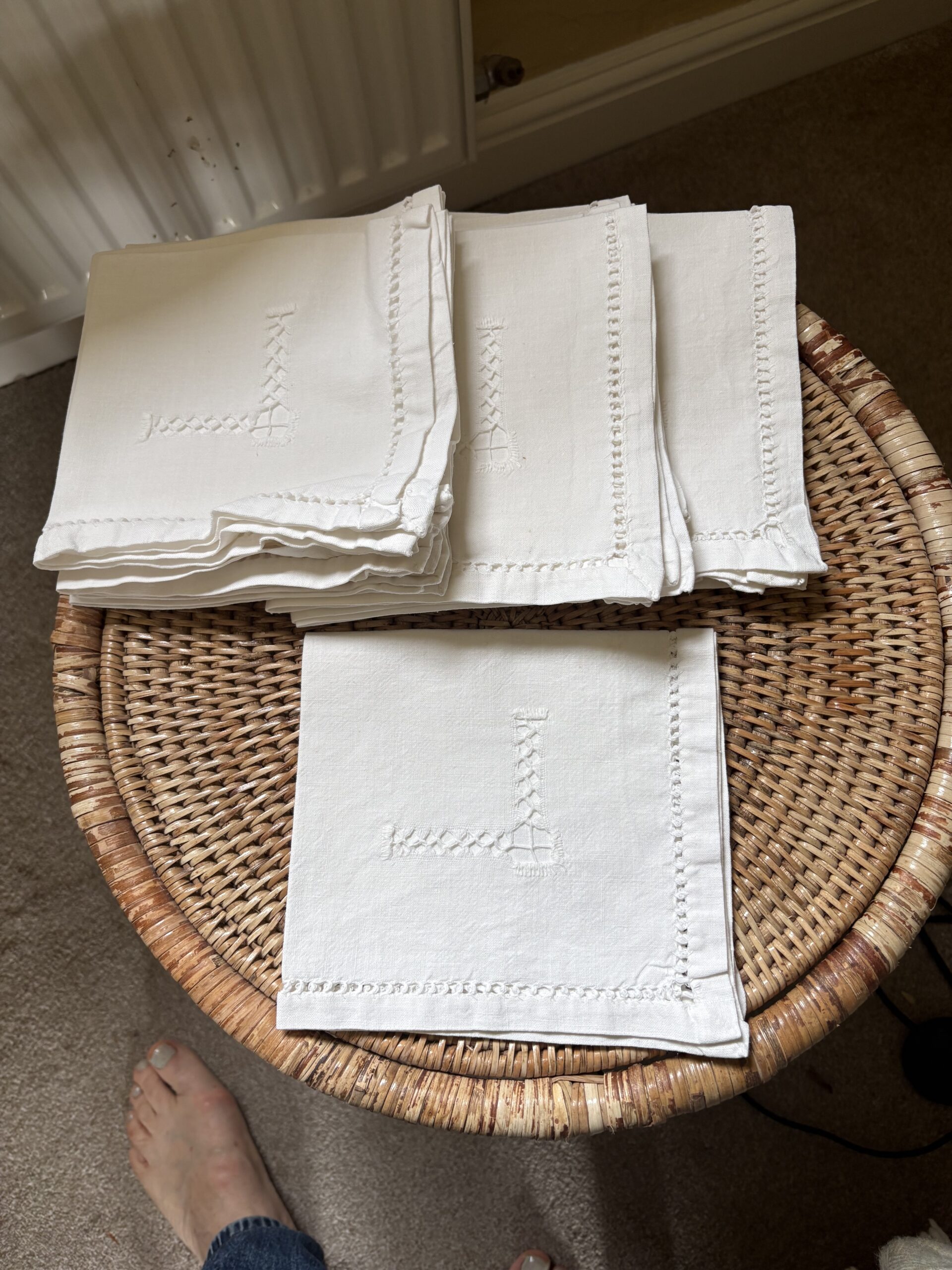 french-linen-napkins 12 x French Linen Napkins - Image 1